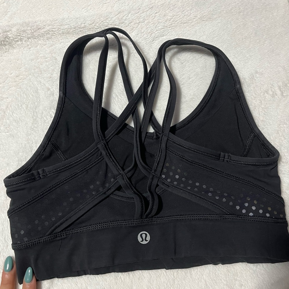 lululemon athletica Black Sports Bra